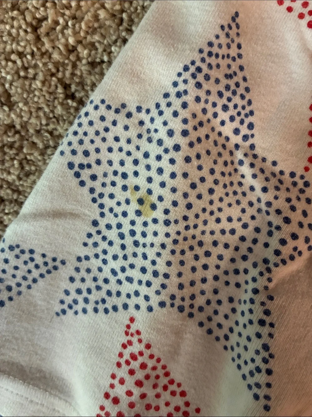 Carter’s Patriotic Red White & Blue Star Pajama Set Size 3T